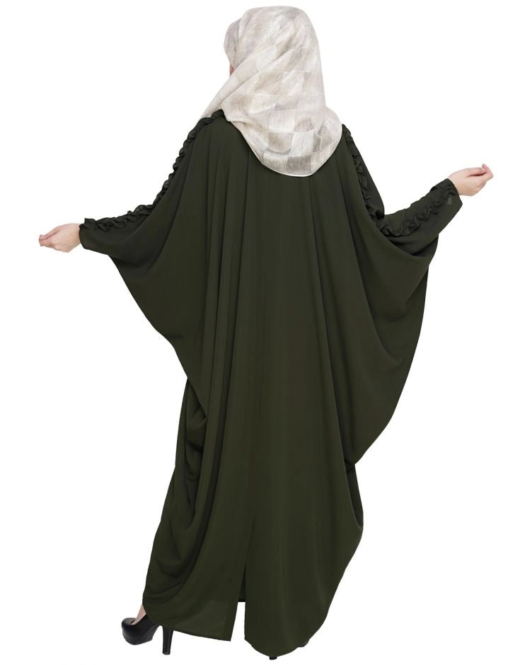 Dreamy Olive Green Kaftan
