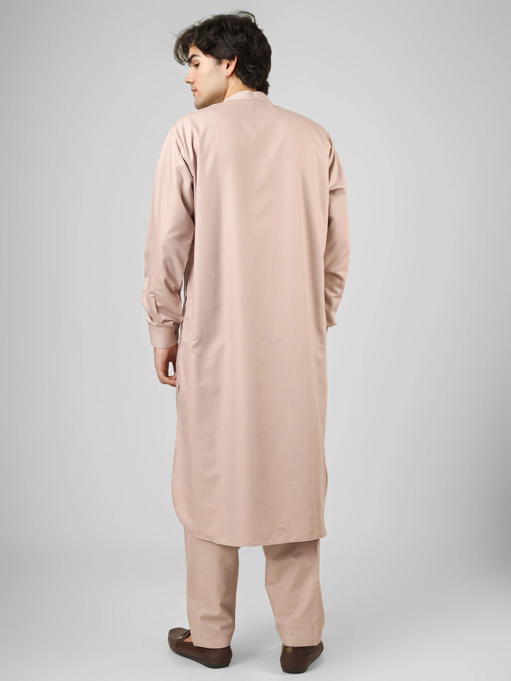 Rasheiq Haze Lavender Kameez Shalwar