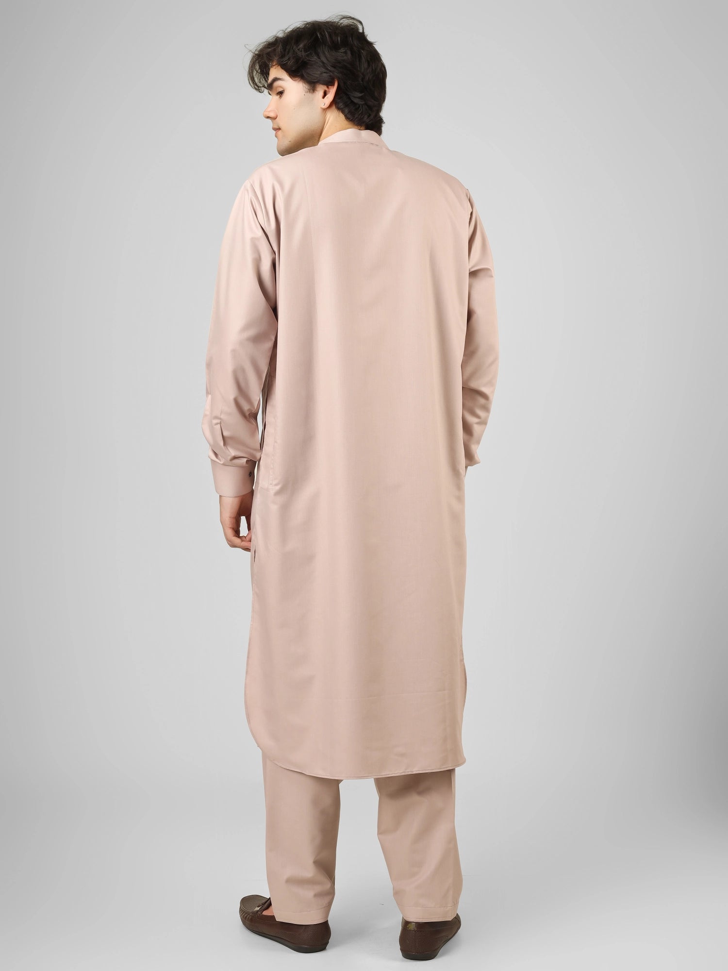 Rasheiq Haze Lavender Kameez Shalwar