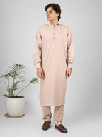 Rasheiq Haze Lavender Kameez Shalwar