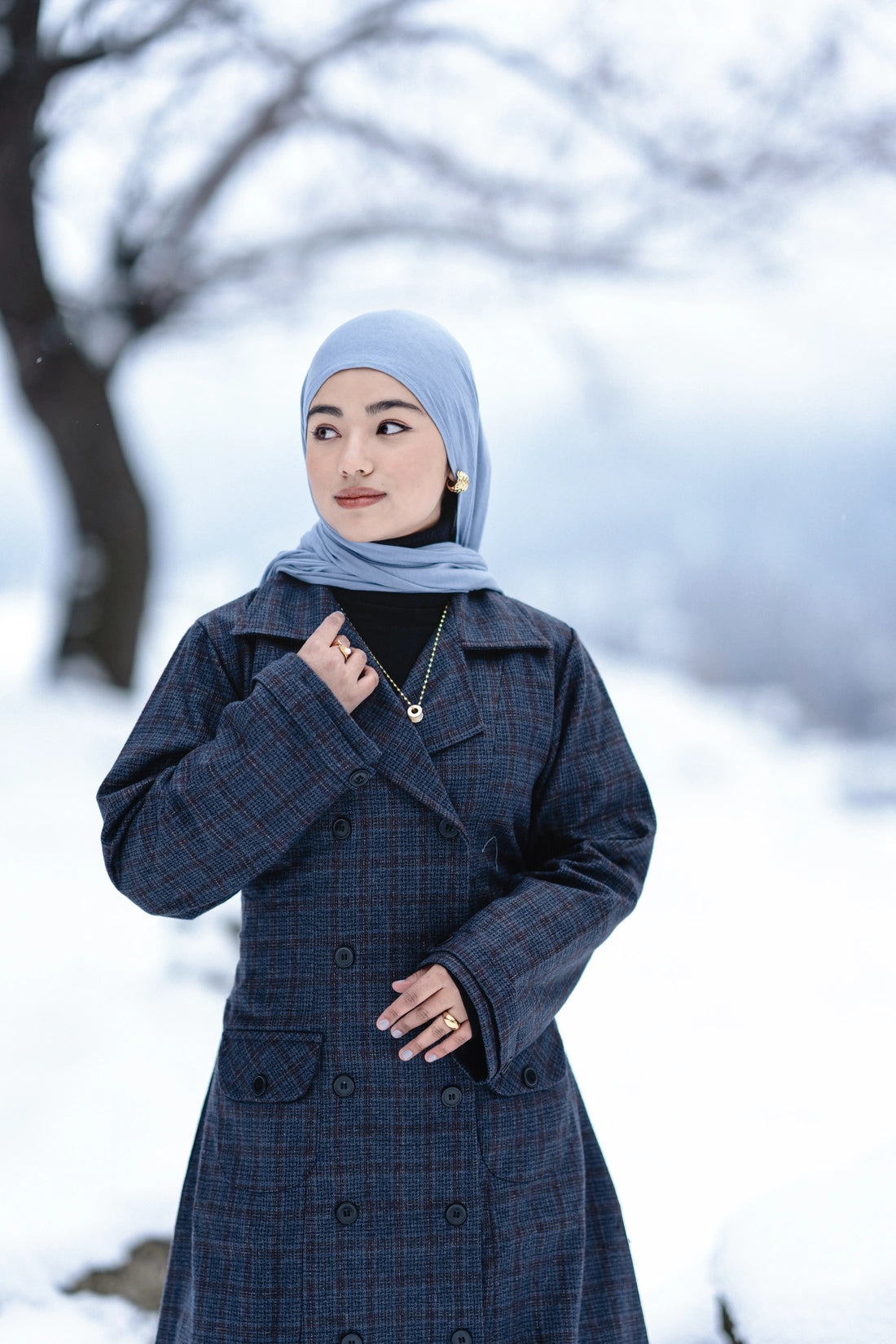 Rodex Of London Coat Style Winter Abaya