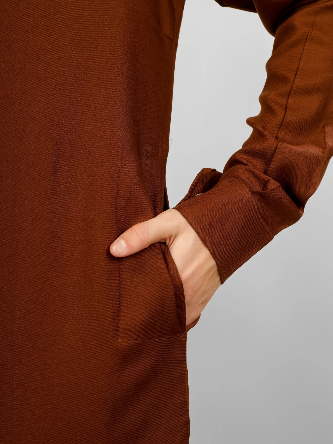 Rakheem Sienna Brown Kameez Shalwar