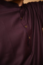 Tamtadu Shadow Plum Kameez Shalwar