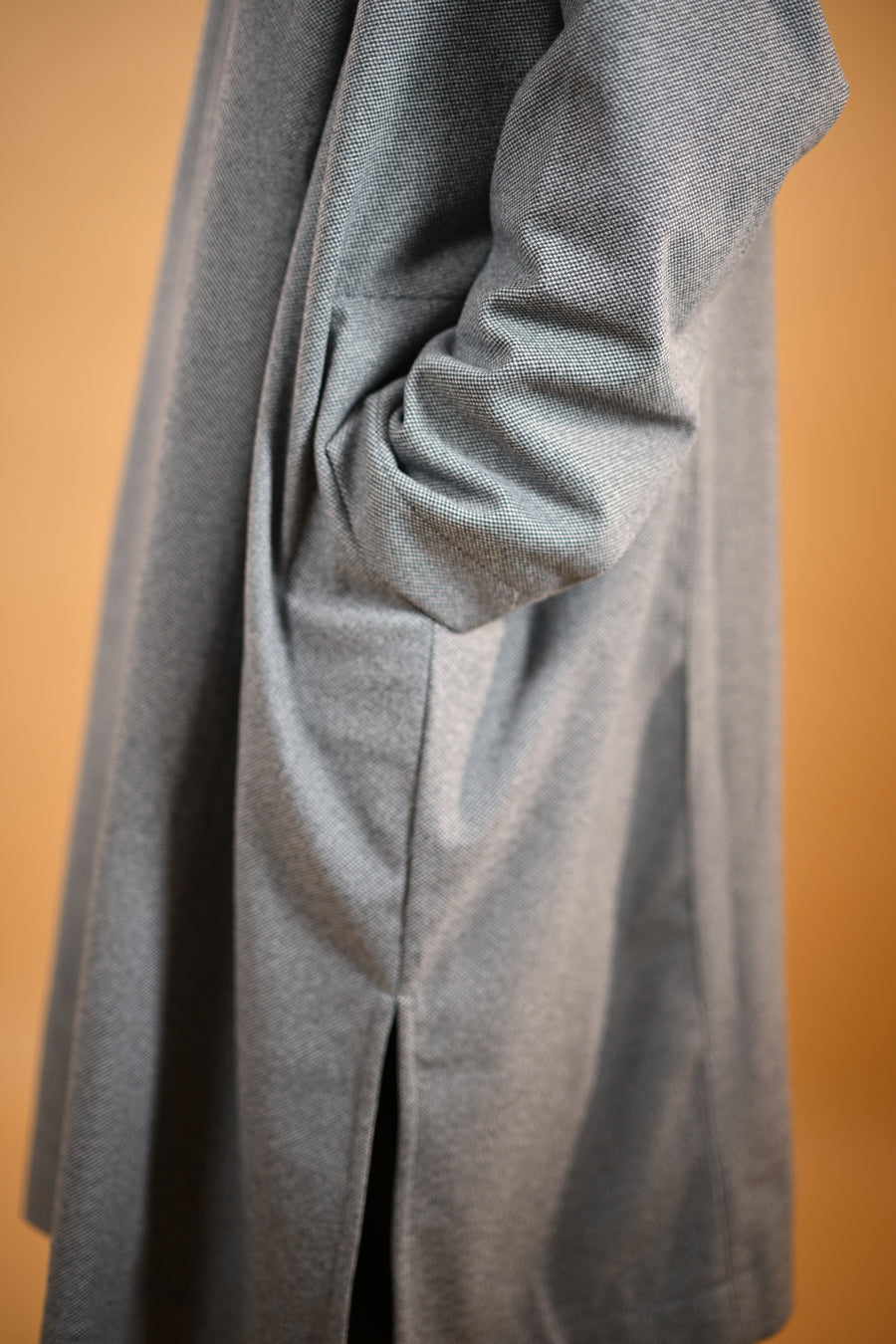 Steel Grey Dotted Pheran