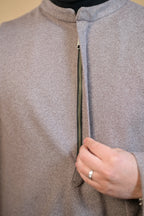 Light Brown Dotted Kashmiri Pheran