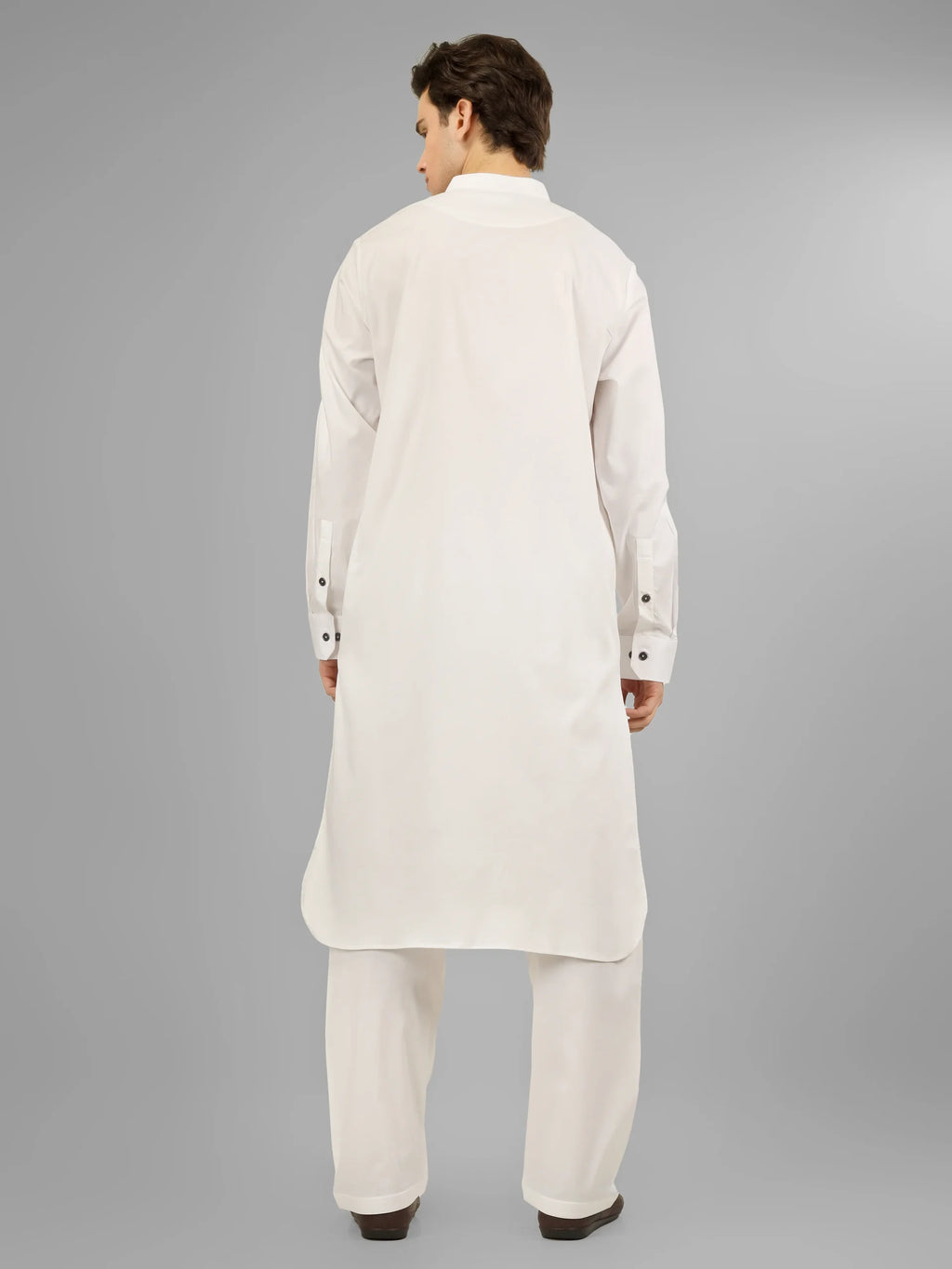 Elara White Lycra Cotton Kameez Shalwar