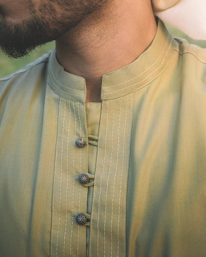 men light green summer kurta pajama 