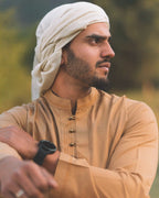 men light brown  color summer kurta pajama 