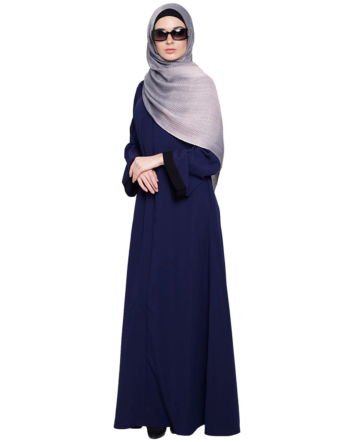 Vintage Blue Abaya