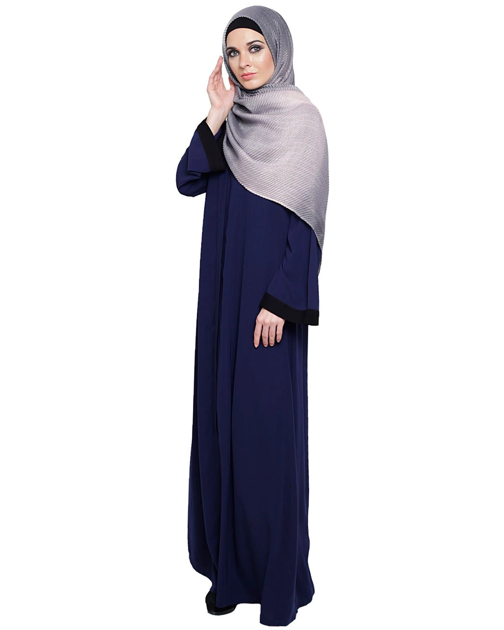 Vintage Blue Abaya