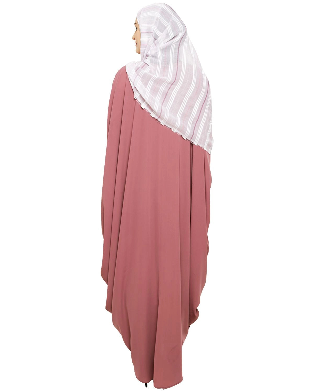 Quirky Jersy Sleeve Onion Pink Kaftan