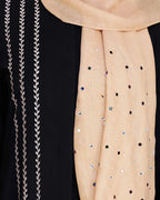 Elegant Black Embroidered Abaya