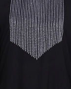 Embroidered Black Dubai Style Abaya