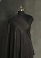 black color pure handmade pashmina shawl for women 