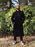 baraqah black men winter pheran 