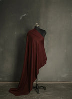 burgundy color pure handmade pashmina for women 