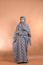 baraqah female floral prayer abaya for women