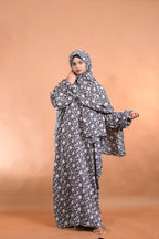 baraqah female floral abaya for women