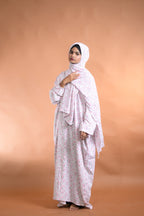 baraqah female floral abaya for women