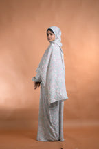 baraqah female floral  prayer abaya for women