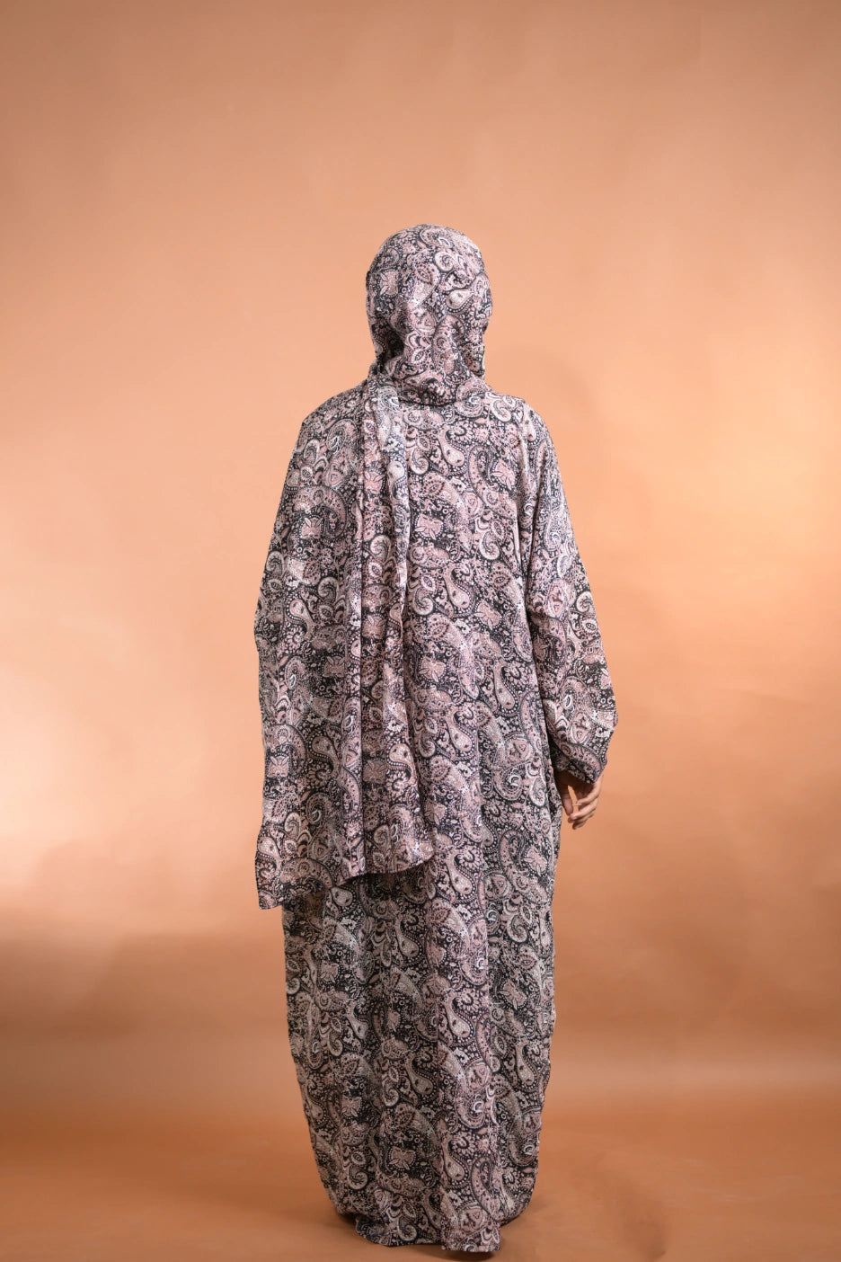 baraqah female floral prayer abaya for women