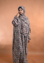 baraqah female floral prayer abaya for women