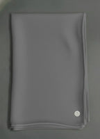 grey color pure handmade pashmina for women 