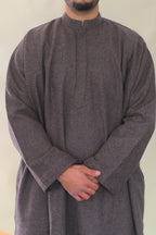 baraqah grey color men winter pheran 