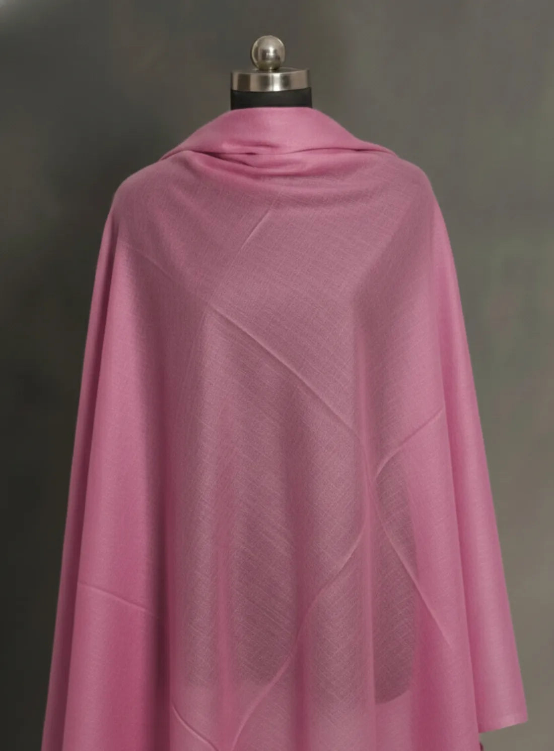 light pink color pure handmade pashmina for women 
