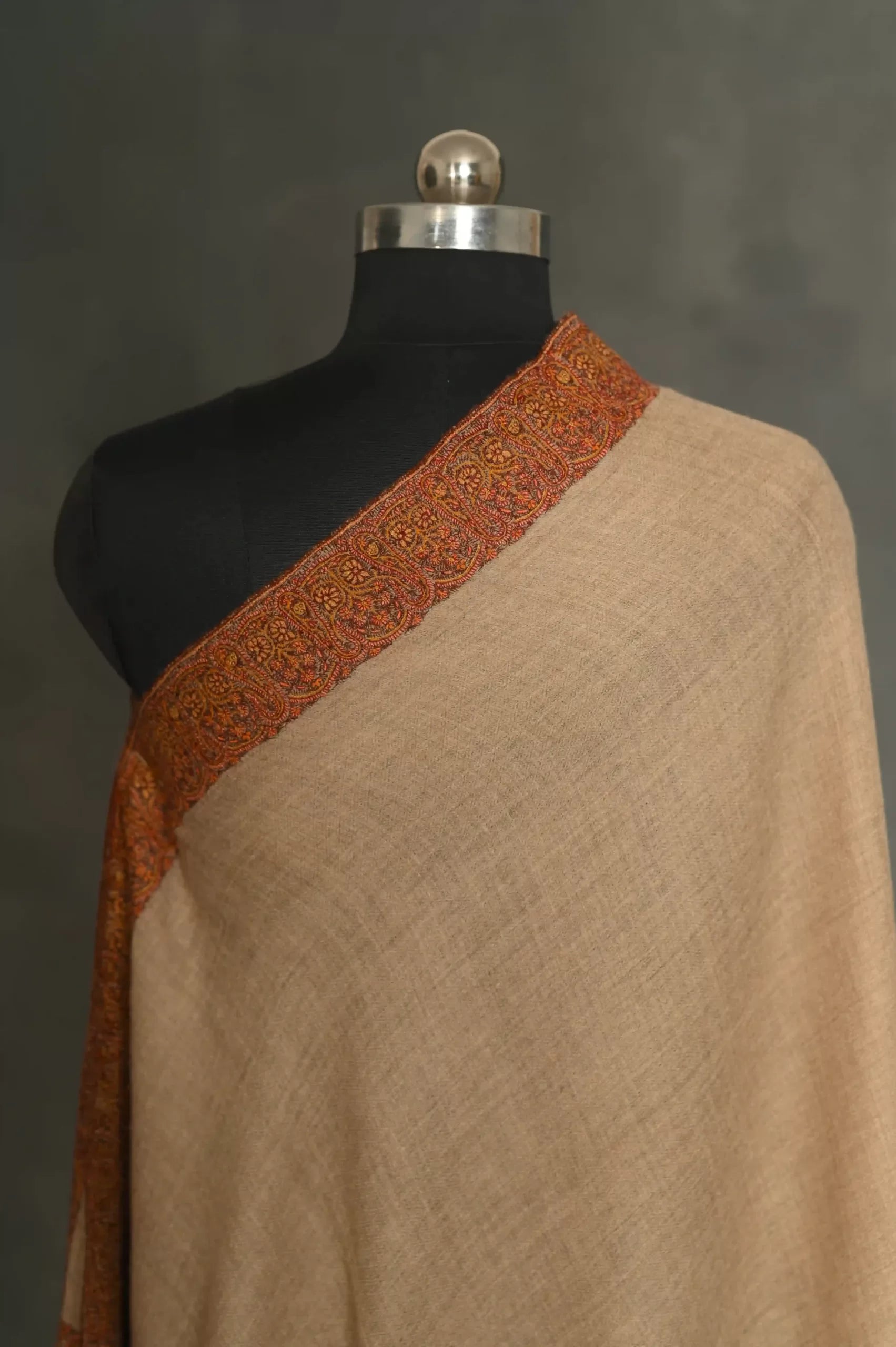 baraqah handmade pure pashmina shawl for women 