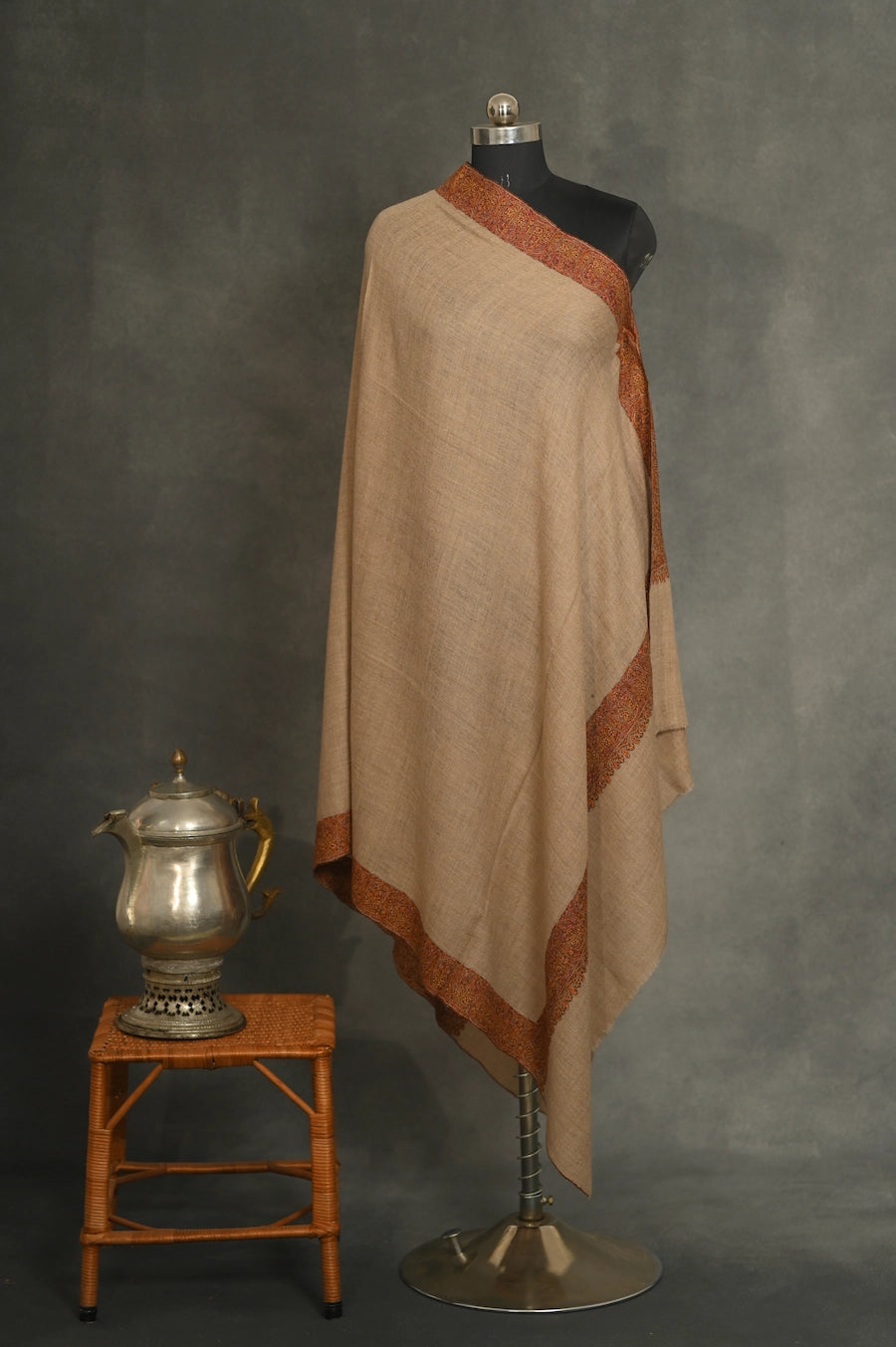 baraqah handmade pure pashmina shawl for women 