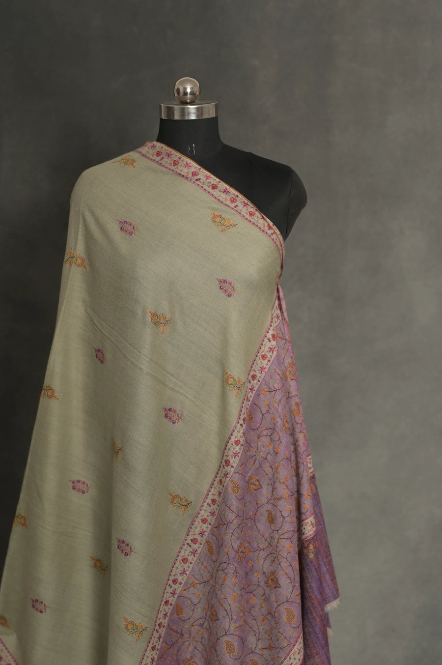 baraqah pure handmade cashmere shawl for women 