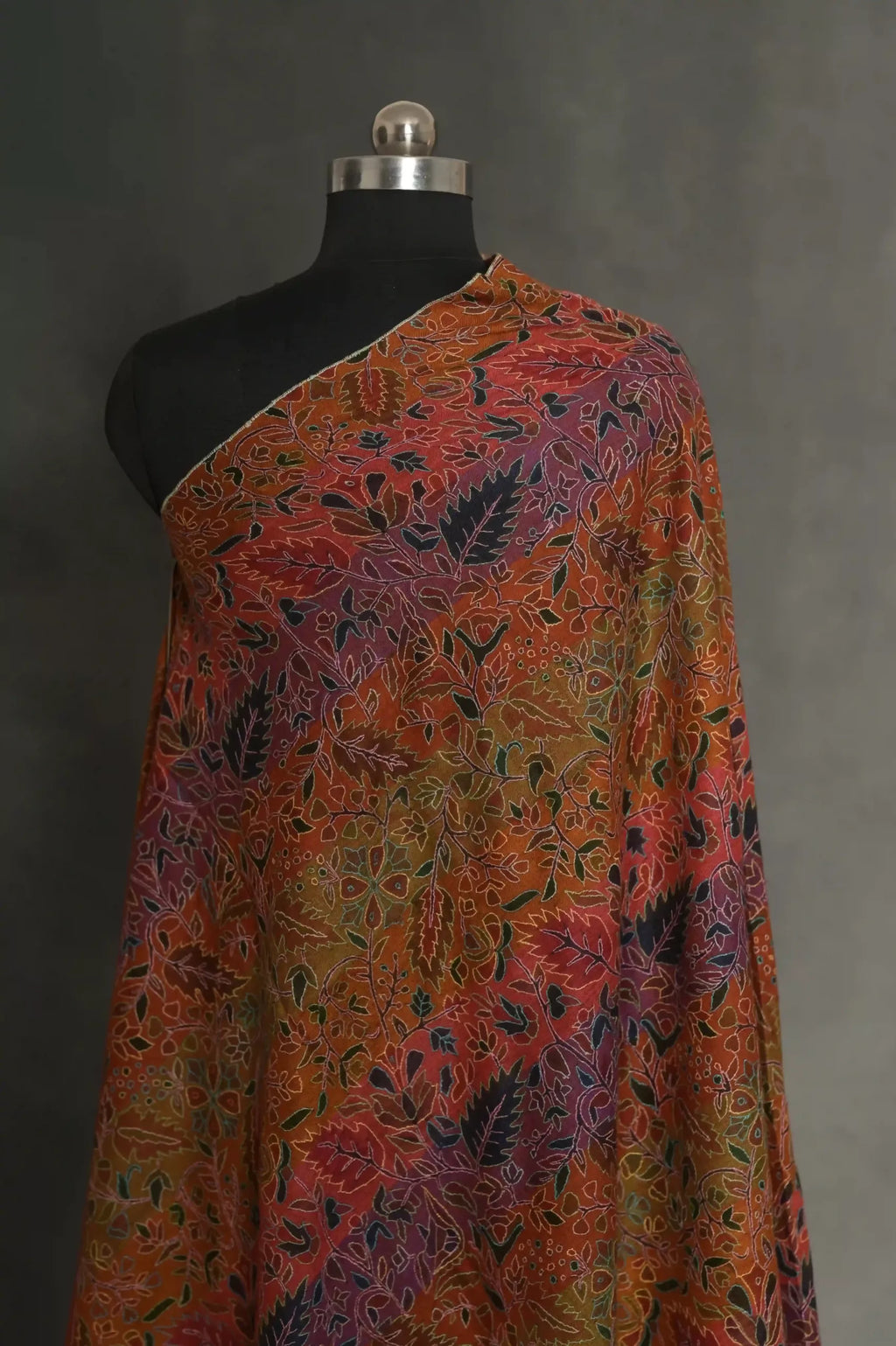 baraqah pure handmade pashmina shawl for women