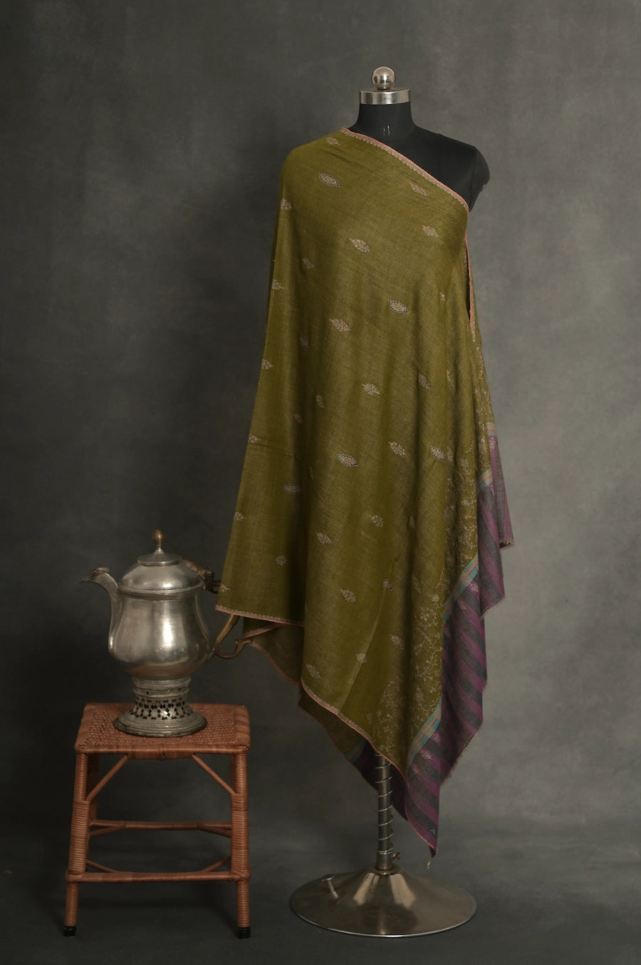 baraqah pure handmade cashmere shawl for women 