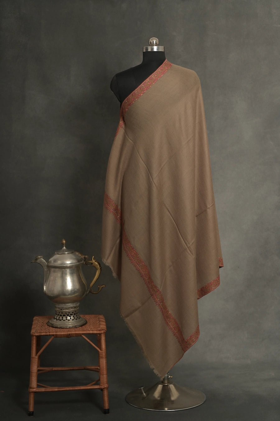 baraqah handmade pure pashmina shawl for women 