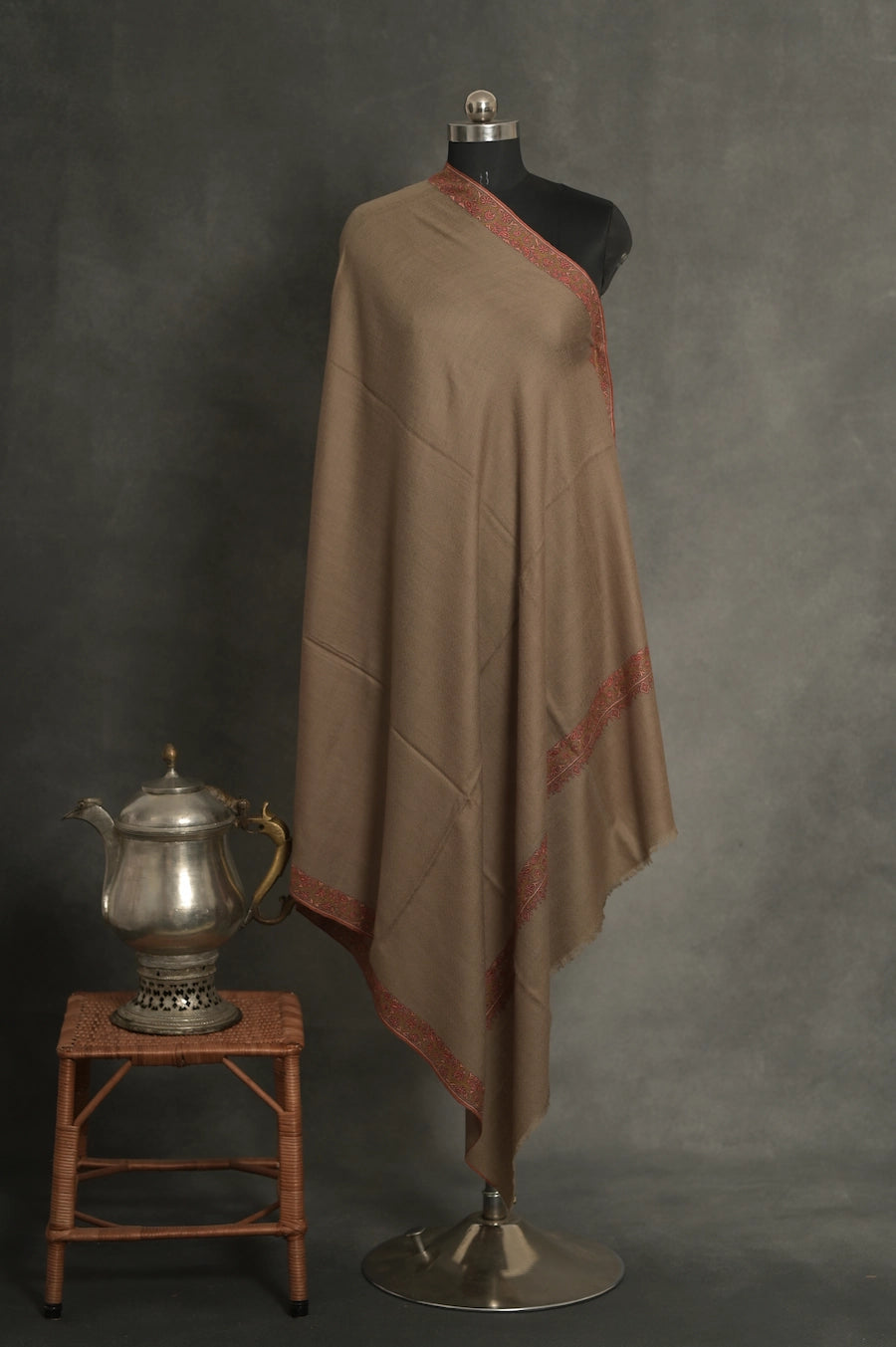 baraqah handmade pure pashmina shawl for women 