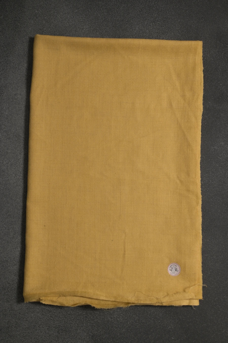 baraqah handmade pure pashmina light yellow color shawl for women 