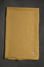 baraqah handmade pure pashmina light yellow color shawl for women 
