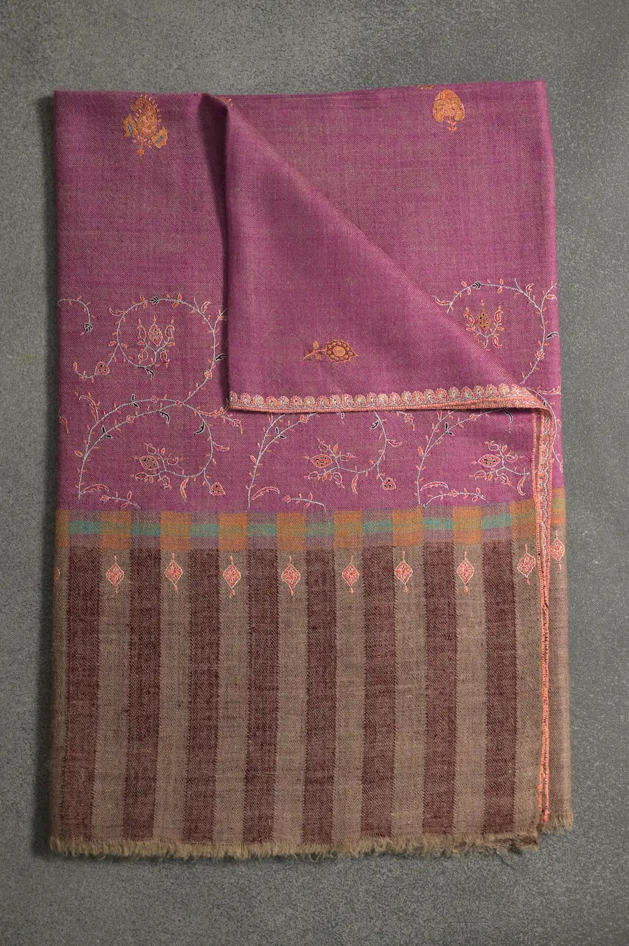 baraqah pure handmade pashmina shawl for women