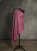 pink color pure handmade pashmina for women 