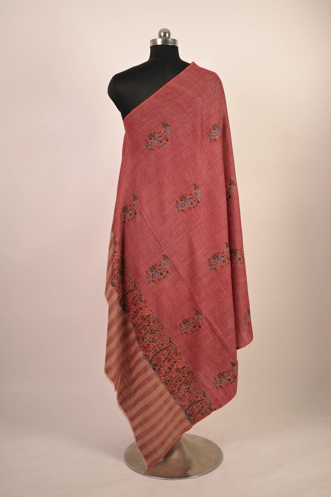 baraqah pure handmade pashmina shawl for women