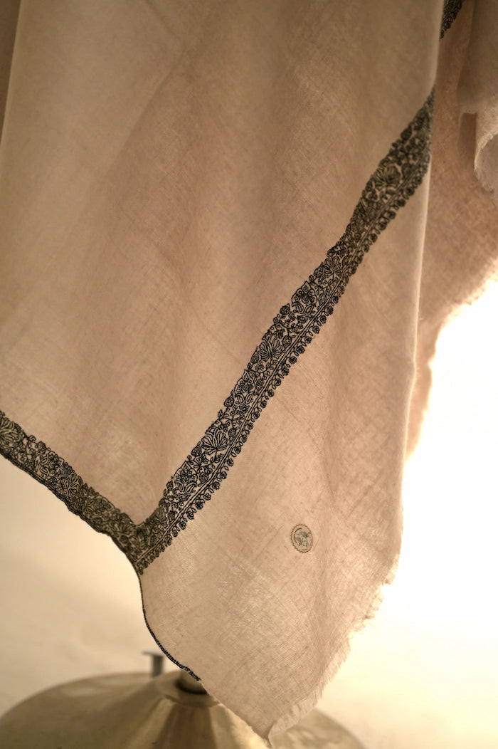 baraqah pure handmade pashmina shawl for women