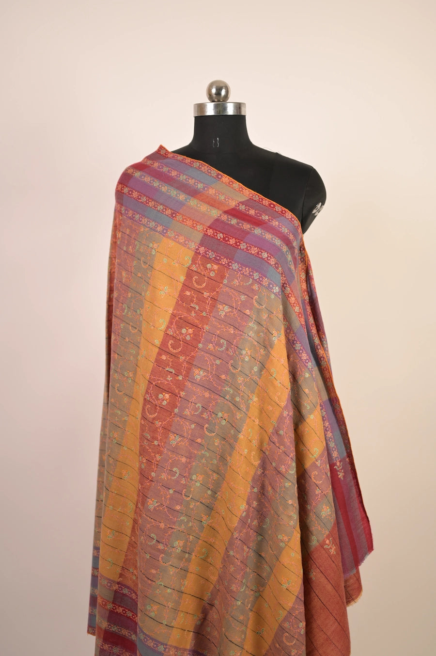 baraqah pure handmade cashmere shawl for women 