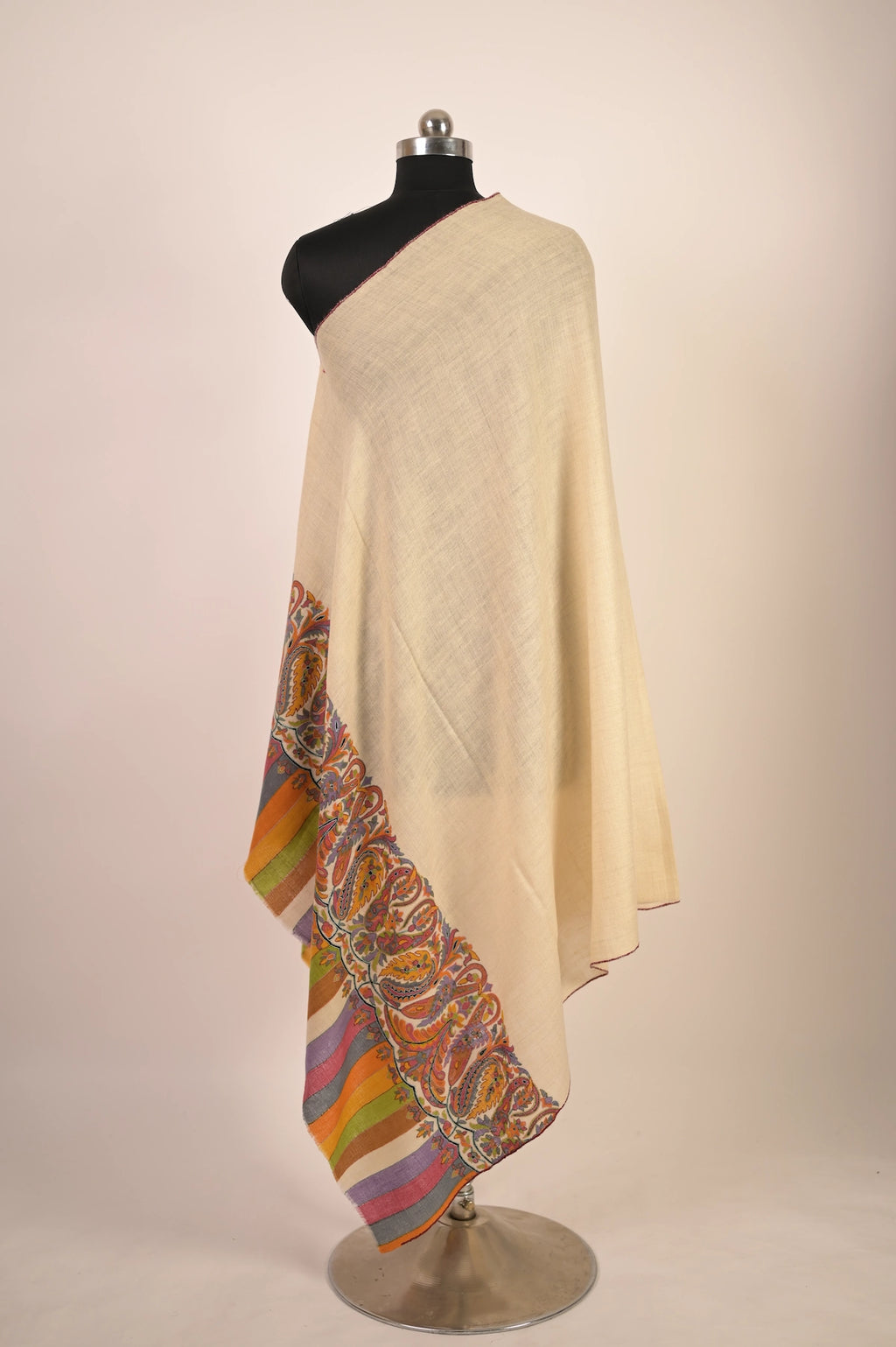 baraqah pure handmade pashmina shawl for women