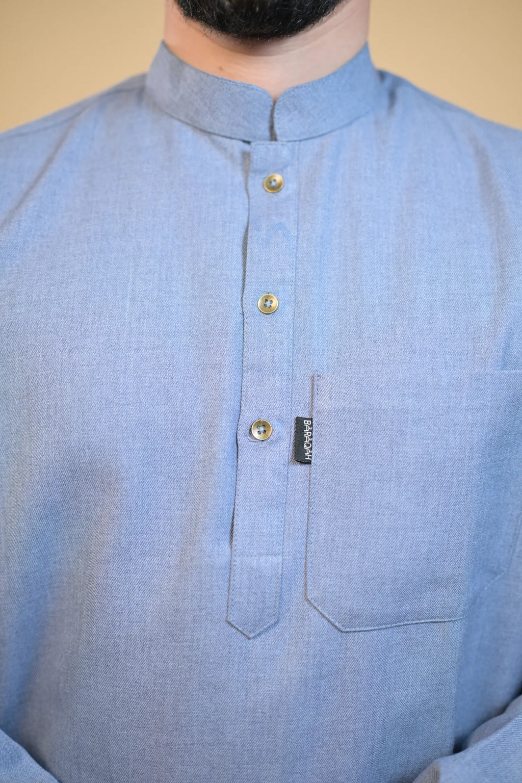 طقم كورتا بيجاما شتوي رمادي فضائي