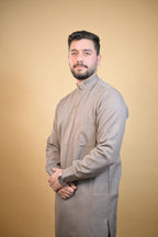 Light Brown Winter Kurta Pajama