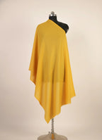 yellow color pure handmade pashmina shawl for female